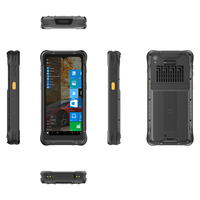 Ordinateur portable durci 6,5 pouces sous Windows 11, Intel Jasper Lake N5100, 8 Go + 128 Go, lecteur de codes-barres 1D/2D en option, en stock, certifié CE