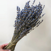 Natürlicher Getrockneter Lavendel-Blumenstrauß Duftender Bouquet für Heimdekoration Wohnzimmer Schlafzimmer Aromatherapie Innenraum