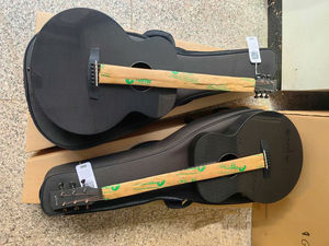 Enya X3 <span class=keywords><strong>Pro</strong></span> 41 pulgadas barril de fibra de carbono guitarra integrada viaje más funda eléctrica vibratoria guitarra folclórica - Product Image 6