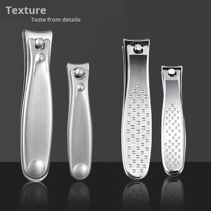 Özel şekil manikür için kavisli bıçak orta tırnak makası ile Deluxe yüksek kalite yan parmak ayak tırnak makası - Product Image 1