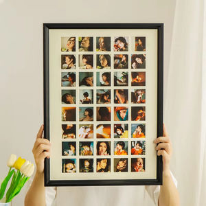 Marco de Fotos de Madera Sólida de Cuatro Compartimentos, Multi-conectado, para Decoración del Hogar, Suministro de Fábrica, DIY - Product Image 3