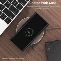 Étui en cuir rétro pour Samsung Galaxy S22 Ultra S23 Plus S22+ 5G S24 S25 Coque arrière de luxe pour téléphone