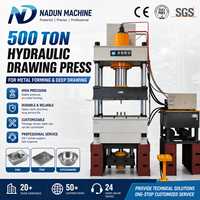 Máquina de Prensa Hidráulica de 500 Toneladas para Estampagem Profunda |   Prensa para Conformação de Chapas Metálicas |   Máquina de Fazer Bandejas de Aço Inoxidável
