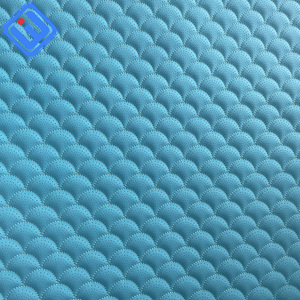 Tessuto in Pelle Trapuntata in PVC Morbido con Microfibra e Ricami, Perforazioni e <span class=keywords><strong>Fodera</strong></span> Spessa Goffrata <span class=keywords><strong>per</strong></span> Sedili Auto - Product Image 4