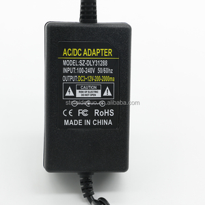 3-12V 2A làm mát không khí <span class=keywords><strong>Fan</strong></span> khoan động cơ máy bơm có thể điều chỉnh điện áp biến điều khiển tốc độ ánh sáng dimmer điều khiển Điều khiển Power Adapter - Product Image 2