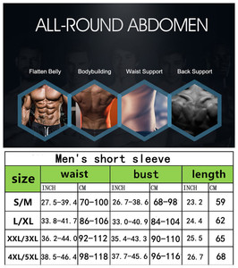 Tuta da Sauna per <span class=keywords><strong>Uomo</strong></span>, Modellante Termico, Canotta Dimagrante, Maglia Compressiva per Fitness e Allenamento - Product Image 5