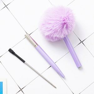 Adorables Bolígrafos de Peluche con Pompones - Lindos Artículos de Oficina de Dibujos Animados, Divertidos Regalos Promocionales para Estudiantes y Profesionales - Product Image 4