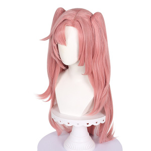 Kadın oyunu çünkü Zenless bölge sıfır <span class=keywords><strong>Nicole</strong></span> Demara Cosplay pembe uzun peruk GAHC-030 - Product Image 5