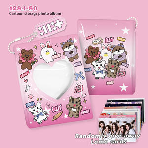Album Portacarte KPOP per Fan di StrayKids, ATEEZ, TWICE, <span class=keywords><strong>Monsta</strong></span> X, ILLIT, IVE, 20P, con Design Cartoon, Regalo per Fan - Product Image 6