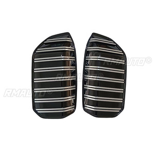 2 pièces Grilles de calandre avant argent/noir pour BMW I3 2022-2023, autocollant de couverture de calandre avant, accessoires de voiture - Product Image 3