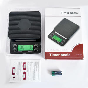 कारखाना आउटलेट प्रीमियम सिलिकॉन एब्स इलेक्ट्रॉनिक रसोई कॉफी स्केल मल्टीफंक्शन परिशुद्धता समय वजन - Product Image 6
