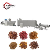 Ligne de production d'extrusion à double vis à haute capacité, contrôlée par PLC automatique, pour la fabrication de croquettes sèches pour animaux de compagnie (chiens et chats)