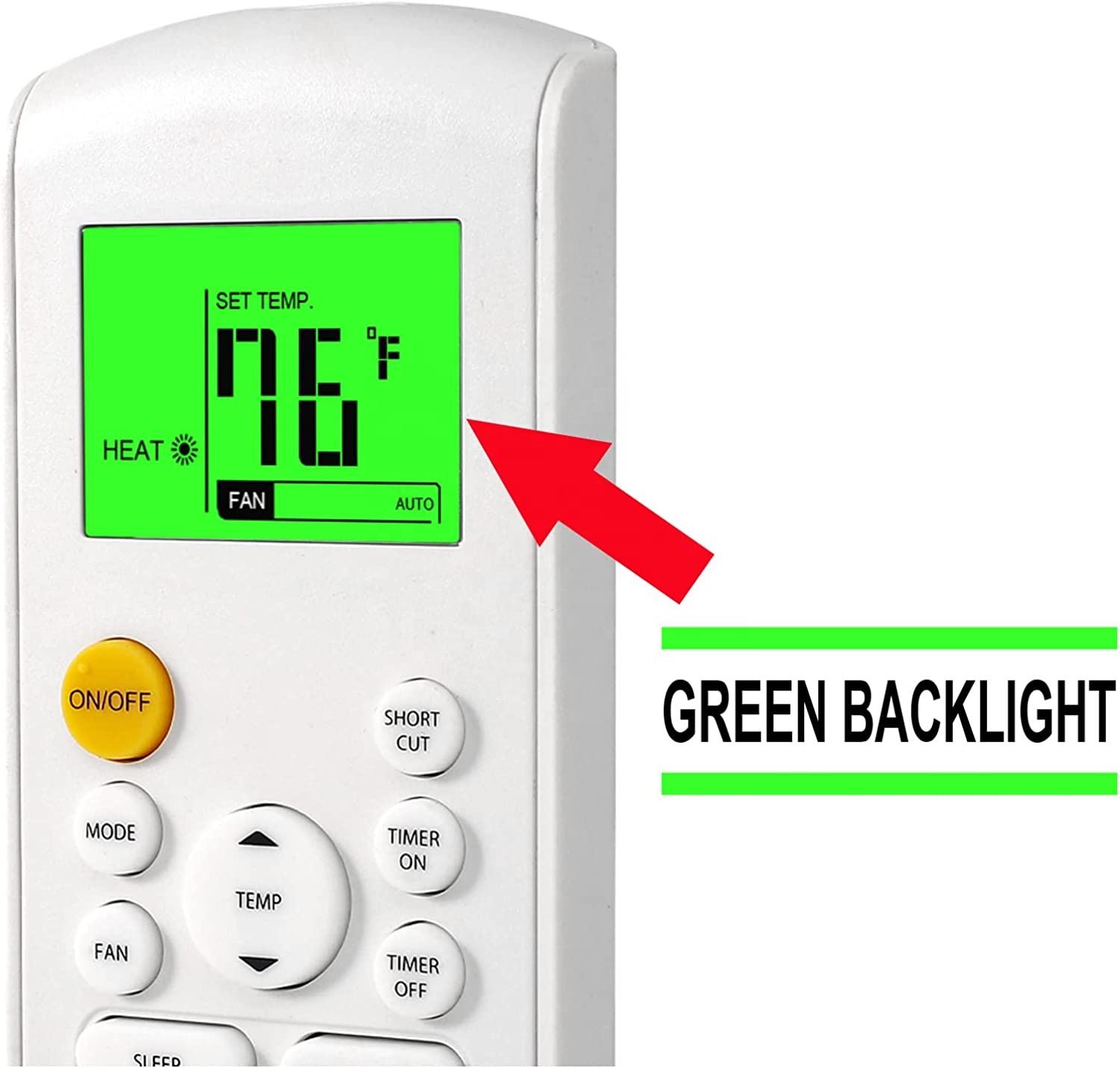 Telecomando Condizionatore RG57B BGE | Compatibile Con Carrier, MrCool E Altri | Sostitutivo Universale - Foto 5