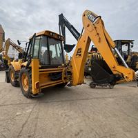 Chargeuse-pelleteuse d'occasion JCB 4CX, JCB3CX, JCB4CX, matériel de construction d'occasion, chargeuses d'occasion