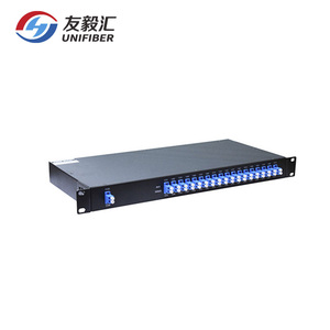 <span class=keywords><strong>4</strong></span> 8 16 18 canali Rack Mount CWDM Mux/Demux Dual Fiber LC - Product Image 1