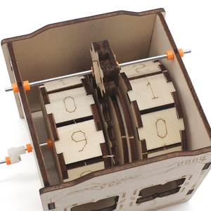 Kit de Compteur Électronique en Bois DIY OKYN-G5554 pour l'Éducation Scientifique et l'Affichage Industriel - Product Image 4