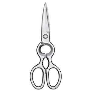 Yangjiang <b>Kitchen</b> <b>Scissors</b> Stainless Steel Straight Head Home Use Bulk - Product Image 4