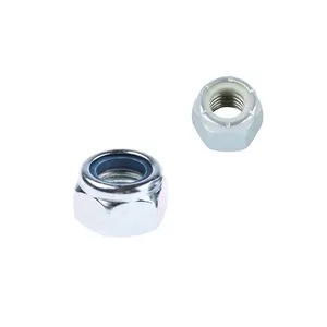 Đường Kính Lớn Mạ Kẽm Nylon Chèn Khóa <span class=keywords><strong>Nut</strong></span> M30 DIN985 DIN982 Hex Nặng Nylock <span class=keywords><strong>Nut</strong></span> M5 M10 - Product Image 6