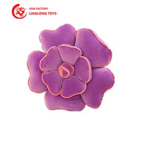 Nhà Máy Tùy Chỉnh Màu Hồng Sang Trọng Donut Đệm Thực Tế Cổ Gối Sofa Đệm Chuyển Đổi Hình Dạng Hoa Trang Trí Ném Gối - Product Image 4