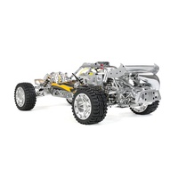 Voiture RC en métal à l'échelle 1/5 ROFUN BAHA 360SS 2026 avec moteur à gaz Nitro 36CC, châssis CNC, RTR, Buggy Baja tout-terrain, émetteur WFLY X9S