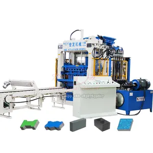Hydraulic Press Automatic Hollow Block Machine New Improved Eco Equipment from China Bricks Blocks Machine