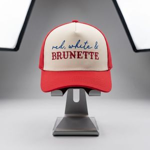 Custom Two-Tone Retro Slogan Baseball Cap with 3D Embroidery High-Quality Cotton Sport Cap for Wholesale - Product Image 5