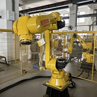 Brazo Robótico Industrial de Soldadura de 6 Ejes y 30 kg, Motor con Caja de Cambios Controlada por PLC, Alta Eficiencia, Resistente, Clasificación IP67, Precisión de 0.05 mm