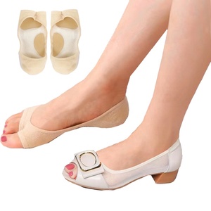 Coussinets de soutien de la voûte plantaire en Gel 3D, Massage, séparation des orteils ouverts, chaussettes, manches de pied, coussins d'avant-pied pour femmes, <span class=keywords><strong>chaussures</strong></span> Peep-Toe HA01216, nouveau - Product Image 1