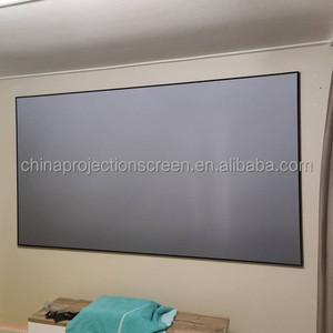 Pantalla de Proyección de Tiro Ultra Corto TL-100 de 92 Pulgadas 4K PET Crystal CBSP CLR con Carcasa de Aluminio Gris Oscuro que Repele la Luz Ambiental para TL-100 - Product Image 1