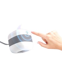 Boîte de stérilisateur UV dentaire Portable étui de retenue orthodontique UV efficace et sûr pour le nettoyage des têtes de brosse accolades