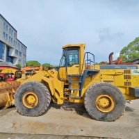 Gebrauchter Original Komatsu WA500 Radlader mit Niedriger Betriebsstundenzahl Hydraulischer Frontlader für Bergbau Bauarbeiten und Hofarbeiten