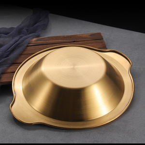 Nhà bếp paella đồ nấu nướng thép PAN Frying Pot nhà hàng với đường kính 24cm/26cm/28cm/30cm - Product Image 3