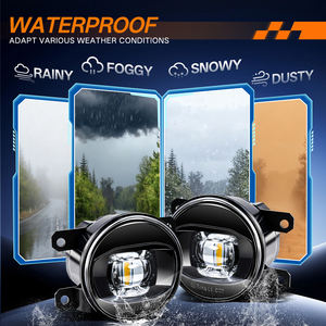 Ampoules LED en gros pour voitures, feux antibrouillard LED blancs et jaunes pour <span class=keywords><strong>Ford</strong></span>, Honda, Citroën, feux antibrouillard haute luminosité universels - Product Image 5