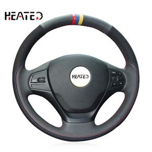 Housse de volant en cuir sport pour <span class=keywords><strong>BMW</strong></span> Série 3 F30/F31/F34/F35 2012-2019 - Product Image 2