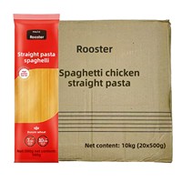 Pâtes Alphabet Rooster Brand Xingran Formes Variées 500g 20 Paquets Importées de Turquie Pâtes Complètes en Céréales Entières Poudre de Durian Petit-Déjeuner