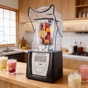 Licuadora, Mezcladora y Trituradora Combinada con Vaso <span class=keywords><strong>de</strong></span> Acero Inoxidable <span class=keywords><strong>de</strong></span> 1300 ml <span class=keywords><strong>de</strong></span> Capacidad, Bajo Nivel <span class=keywords><strong>de</strong></span> Ruido <span class=keywords><strong>para</strong></span> Mezclas Perfectas en Todo Momento - Product Image 2