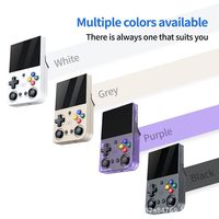 Console de Jeux Portable M21 avec Écran IPS de 3,5 Pouces, Mini Consoles de Jeux Portables, Jeux Vidéo Classiques PS-3, Nombreux Simulateurs, Joueurs de Jeux