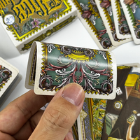 Cartes de poker en plastique imprimées sur mesure, cartes de jeu de poker premium personnalisées, cartes de poker en PVC avec logo personnalisé