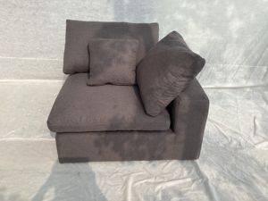 Đám Mây Modular 3-Chỗ Ngồi Ngủ <span class=keywords><strong>Sofa</strong></span> Giường Hình Chữ U Huấn Luyện Viên Kết Hợp Thiết Lập Với Mở rộng Vải Bọc Cho Trung Tâm Sử Dụng - Product Image 3