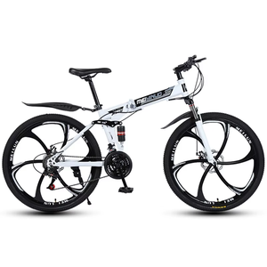 Vélo de montagne pliable en acier unisexe personnalisable 26 pouces 29 pouces 27,5 pouces 24 pouces 21 vitesses 37,1 livres Cadre 37 livres Frein à disque - Product Image 5