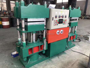 Presse de vulcanisation hydraulique pour plaques, machine de fabrication de joints toriques en caoutchouc, presse de vulcanisation à double station pour le moulage du caoutchouc - Product Image 2