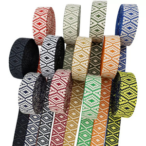 1.5inch 2inch kim cương mô hình <span class=keywords><strong>Jacquard</strong></span> Webbing <span class=keywords><strong>Jacquard</strong></span> vải thổ cẩm <span class=keywords><strong>Jacquard</strong></span> vải - Product Image 1