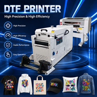 Nouvelle imprimante jet d'encre automatique A3 DTF Hancolor xp600 pour Epson avec encre pigmentée et film PET 12 "   (30cm) Impression de t-shirts et four de séchage
