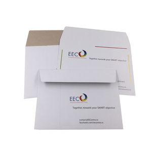 Tùy Chỉnh Không Uốn Cong Các Tông Màu Trắng Gửi Thư Phong Bì Với Vỏ Đóng & Đóng Dấu Và Dải Xé Dễ Mở - Product Image 4