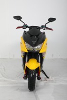 Scooter électrique populaire 3000W avec moteur central sans balais, batterie au lithium, motos de course, vitesse max 80km/h, en promotion