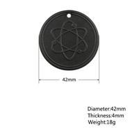 Hoonni Technologie japonaise Énergie Quantum Science Pendentif d'énergie de lave scalaire avec 5000 ions négatifs