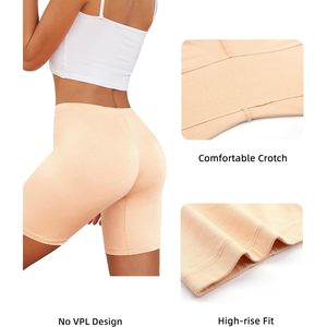 Ropa Interior Moldeadora sin Costuras para Mujer, Tipo Boy Shorts, Control Ligero, Tela Jersey, Color Nude - Product Image 3