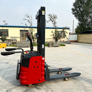 Grensoverschrijdende elektrische vorkheftruck op vrachtwagen met afneembare <span class=keywords><strong>mini</strong></span>-stapelaar voor kleine laad-/losscheppingen - Product Image 2