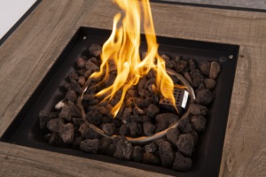 Mesa <span class=keywords><strong>de</strong></span> <span class=keywords><strong>gas</strong></span> propano para jardín o balcón <span class=keywords><strong>con</strong></span> quemador <span class=keywords><strong>de</strong></span> <span class=keywords><strong>gas</strong></span> y <span class=keywords><strong>piedras</strong></span> <span class=keywords><strong>de</strong></span> lava para patio exterior - Product Image 4