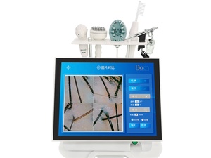 5 in 1 Desktop Scalp Analysis Treatment Device ABS Material for AU US CN Hair Care <b>Massage</b> with Personalized Scalp Care Plans - Product Image 3
